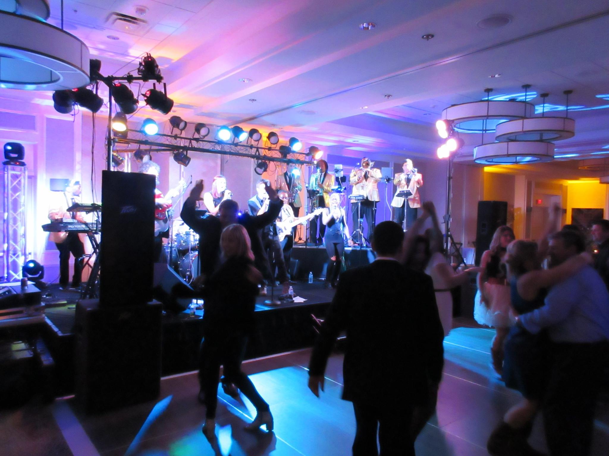 InsideOut Band playing at an event